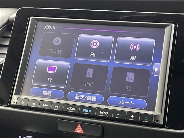 フィット ｅ：ＨＥＶホーム　ホンダセンシング　衝突軽減ブレーキ　誤発進抑制機能　後方誤発進抑制機能　近距離衝突軽減ブレーキ路外路外逸脱抑制機能　クルーズコントロール　純正ナビ　Ｂｌｕｅｔｏｏｔｈ　ＴＶ　前後ドライブレコーダー（6枚目）