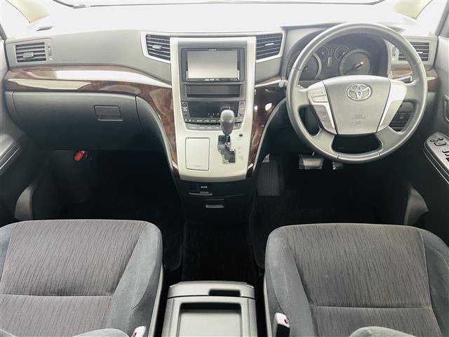 アルファード 240S 社外ナビ 社外フリップダウンモニター サンルーフ バックカメラ ドライブレコーダー 両側パワースライドドア ETC オートライト フォグランプ Pスタート スマートキー フロアマット ドアバイザー(2枚目)