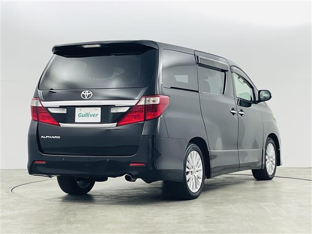 アルファード 240S 社外ナビ 社外フリップダウンモニター サンルーフ バックカメラ ドライブレコーダー 両側パワースライドドア ETC オートライト フォグランプ Pスタート スマートキー フロアマット ドアバイザー(21枚目)