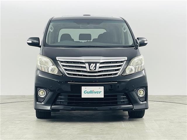 アルファード 240S 社外ナビ 社外フリップダウンモニター サンルーフ バックカメラ ドライブレコーダー 両側パワースライドドア ETC オートライト フォグランプ Pスタート スマートキー フロアマット ドアバイザー(37枚目)