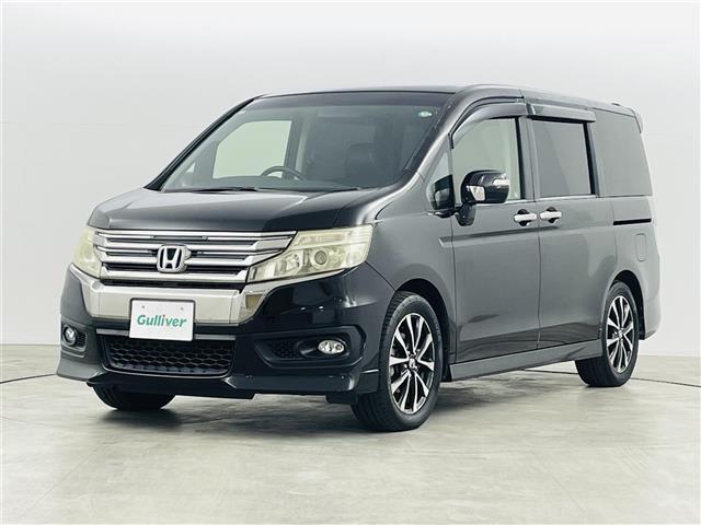 ステップワゴンスパーダ Ｚ　クールスピリット　社外ナビ／フルセグＴＶ／バックカメラ／両側パワースライドドア／ＥＴＣ／革巻きステアリング／パドルシフト／純正ＡＷ／スマートキー／ＨＩＤヘッドライト／純正フロアマット／ドアバイザー◇ウィンカーミラー（14枚目）