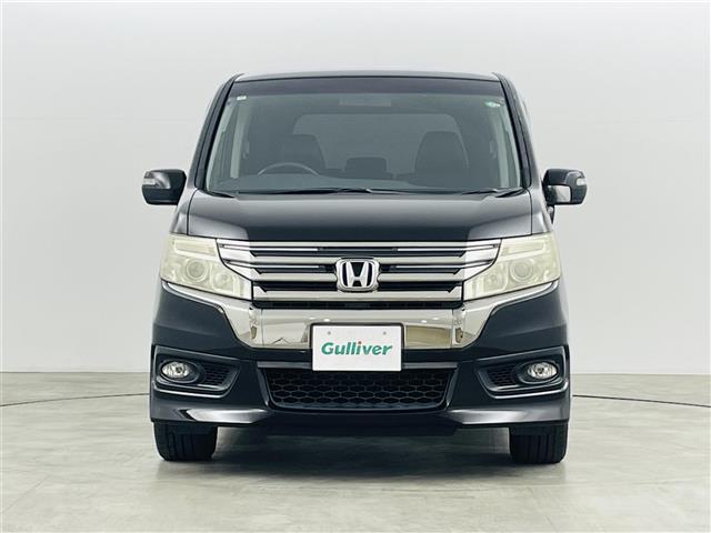 ステップワゴンスパーダ Ｚ　クールスピリット　社外ナビ／フルセグＴＶ／バックカメラ／両側パワースライドドア／ＥＴＣ／革巻きステアリング／パドルシフト／純正ＡＷ／スマートキー／ＨＩＤヘッドライト／純正フロアマット／ドアバイザー◇ウィンカーミラー（37枚目）