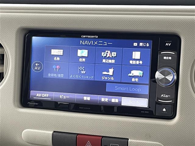 ミラココア ココアＬ　横滑り防止　社外７インチナビ　フルセグＴＶ／ＳＤ／ＣＤ／ＤＶＤ　ベンチシート　社外アルミホイール付きサマータイヤ　純正フロアマット　純正ドアバイザー　電動格納ミラー　リモコンキー　ライトレベライザー（23枚目）