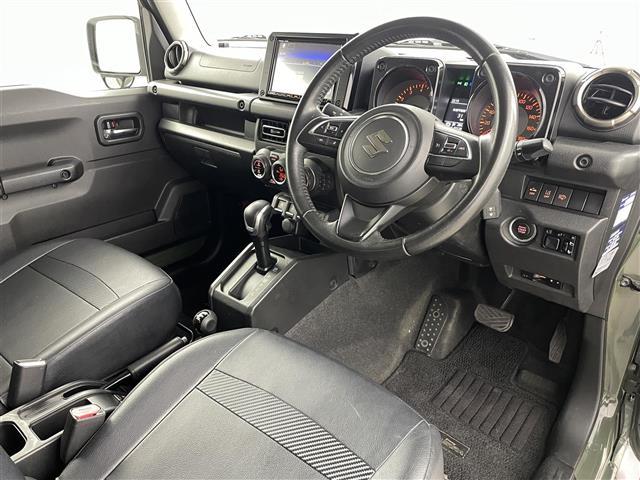 ジムニーシエラ ＪＣ　スズキセーフティサポート　誤発進抑制機能　純正８インチナビ　フルセグＴＶ／ＢＴ／ＳＤ／ＣＤ／ＤＶＤ／ＦＭ／ＡＭ　バックカメラ　レザーシート　シートヒーター　クルーズコントロール　アイドリングストップ（19枚目）