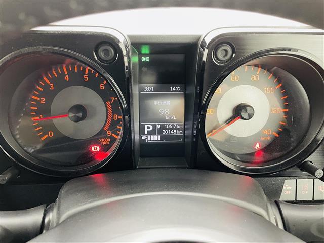 ジムニー ＸＣ　衝突軽減ブレーキ　車線逸脱警報装置　オートライト　クルーズコントロール　純正ナビゲーション　Ｂｌｕｅｔｏｏｔｈ　ＴＶ　ＥＴＣ　前後ドライブレコーダー　シートヒータープッシュスタート　スマートキー（23枚目）