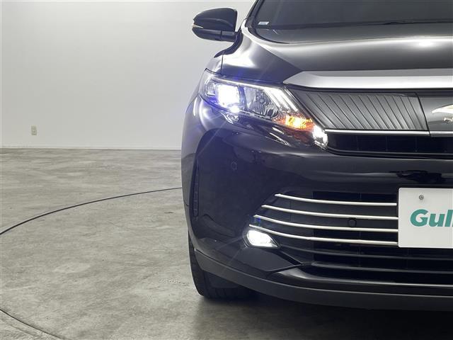 ハリアー エレガンス トヨタセーフティセンス 純正7インチナビ フルセグTV/DVD/CD/BT/SD/AM/FM ハーフレザー パワーシート 革ステアリング ACC 電子パーキング ブレーキホールド 純正AW(13枚目)