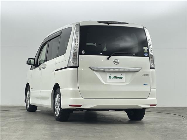 セレナ ハイウェイスター S-ハイブリッド Vセレクション 禁煙車 純正8インチナビ フリップダウンモニター ETC 両側パワースライドドア バックカメラ 15インチアルミホイール 純正フロアマット フルセグTV Bluetooth アイドリングストップ CD(18枚目)