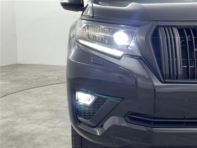 ランドクルーザープラド TX Lパッケージ マットブラックエディション 4WD 純正SDナビ サンルーフ ワンオーナー トヨタセーフティセンス フルセグTV デジタルインナーミラー レーダークルーズコントロール シートヒーター エアシート バックカメラ LEDヘッドライト(13枚目)