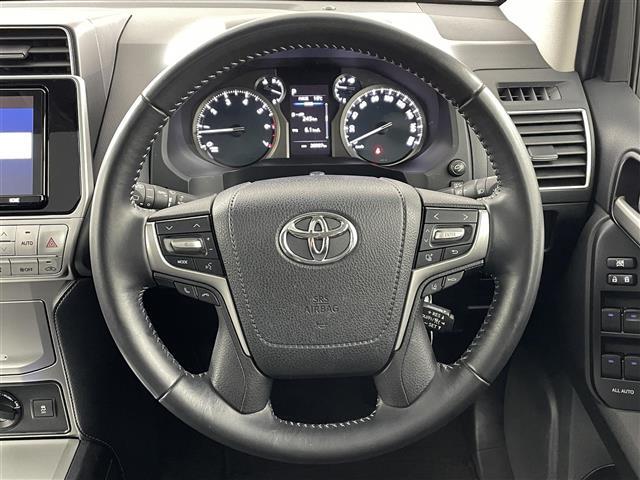 ランドクルーザープラド TX Lパッケージ マットブラックエディション 4WD 純正SDナビ サンルーフ ワンオーナー トヨタセーフティセンス フルセグTV デジタルインナーミラー レーダークルーズコントロール シートヒーター エアシート バックカメラ LEDヘッドライト(24枚目)