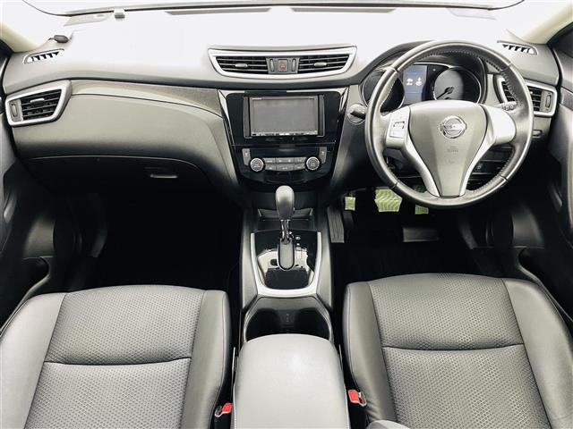 エクストレイル 20X エマージェンシーブレーキパッケージ クリアランスソナー エマージェンシーブレーキ 社外ナビ AVIC-HRZ900 フルセグTV/BT/CD/DVD/AM/FM LEDオートライト シートヒーター エアシート ETC 革ステアリング(2枚目)