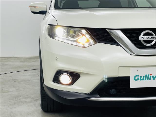 エクストレイル 20X エマージェンシーブレーキパッケージ クリアランスソナー エマージェンシーブレーキ 社外ナビ AVIC-HRZ900 フルセグTV/BT/CD/DVD/AM/FM LEDオートライト シートヒーター エアシート ETC 革ステアリング(12枚目)