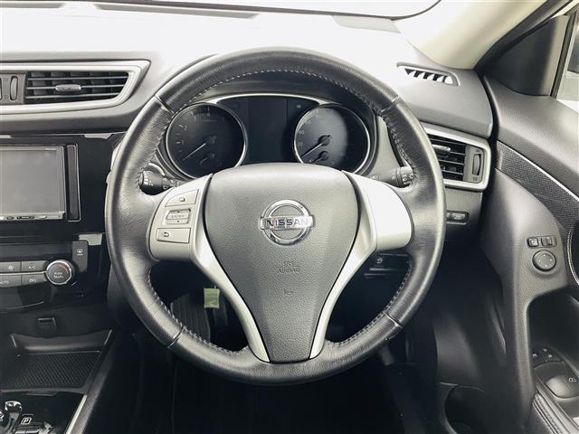 エクストレイル 20X エマージェンシーブレーキパッケージ クリアランスソナー エマージェンシーブレーキ 社外ナビ AVIC-HRZ900 フルセグTV/BT/CD/DVD/AM/FM LEDオートライト シートヒーター エアシート ETC 革ステアリング(22枚目)