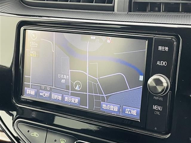 アクア クロスオーバー　トヨタセーフティセンス　レーンキープアシストオートハイビームプリクラッシュセーフティ純正ナビゲーション　Ｂｌｕｅｔｏｏｔｈ　バックカメラ　ＥＴＣ　ＴＶ前方ドライブレコーダー　プッシュスタート　ＣＤ（5枚目）
