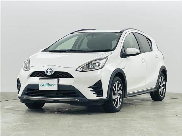 アクア クロスオーバー　トヨタセーフティセンス　レーンキープアシストオートハイビームプリクラッシュセーフティ純正ナビゲーション　Ｂｌｕｅｔｏｏｔｈ　バックカメラ　ＥＴＣ　ＴＶ前方ドライブレコーダー　プッシュスタート　ＣＤ（12枚目）