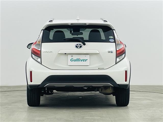 アクア クロスオーバー　トヨタセーフティセンス　レーンキープアシストオートハイビームプリクラッシュセーフティ純正ナビゲーション　Ｂｌｕｅｔｏｏｔｈ　バックカメラ　ＥＴＣ　ＴＶ前方ドライブレコーダー　プッシュスタート　ＣＤ（38枚目）