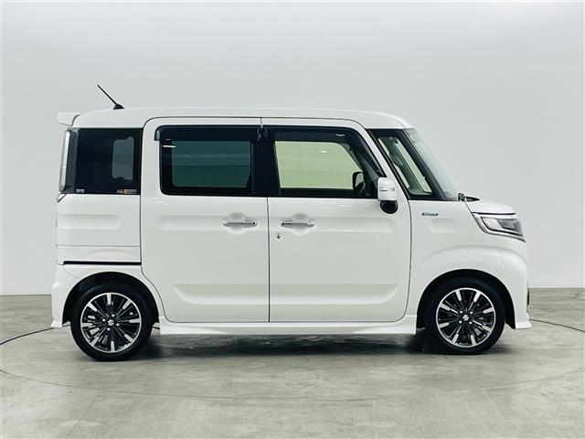 スペーシアカスタム ハイブリッドＸＳターボ　スズキセーフティサポート　デュアルカメラブレーキサポート　車線逸脱警報装置機能　コーナーセンサー　誤発進抑制機能　アダプティブクルーズコントロール　純正ナビ　ＢＴ　ＴＶ　バックカメラ　３６０°カメラ（40枚目）