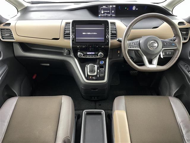 セレナ ｅ－パワー　ハイウェイスターＶ　セーフティパックＢ　純正９インチＳＤナビ　プロパイロット　全方位カメラ　バックカメラ　レーダークルーズコントロール　両側パワースライドドア　前席シートヒーター　前ドライブレコーダー　ＬＥＤヘッドライト（2枚目）