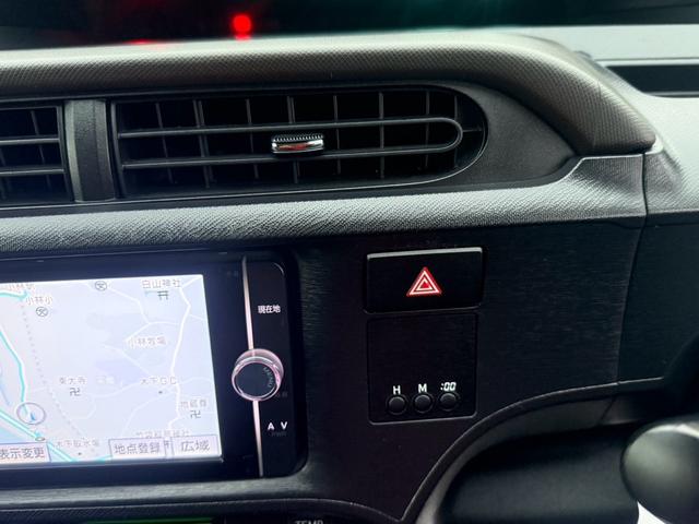 アクア Ｇ　アクア　Ｇモデ？スタエアロ＋ＡＷ　格納ミラー　スマートキー純正ナビ＋テレビ　バックカメラ　プッシュスタート　オートエアコン　デュアルエアバック　ＥＴＣ（29枚目）