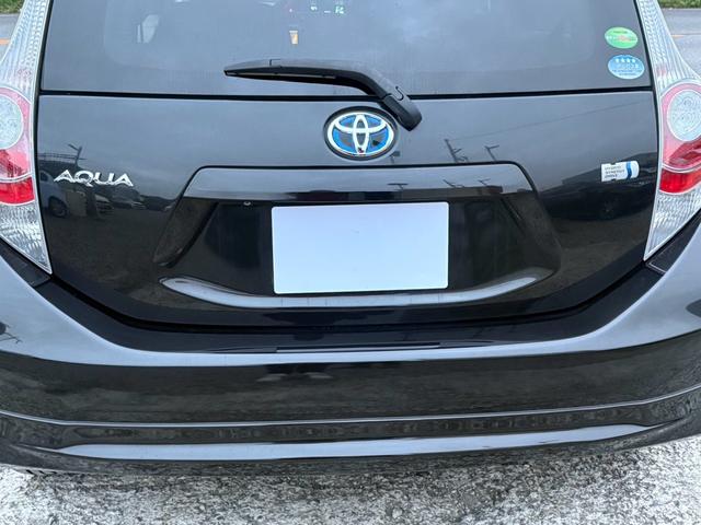 アクア Ｇ　アクア　Ｇモデ？スタエアロ＋ＡＷ　格納ミラー　スマートキー純正ナビ＋テレビ　バックカメラ　プッシュスタート　オートエアコン　デュアルエアバック　ＥＴＣ（66枚目）