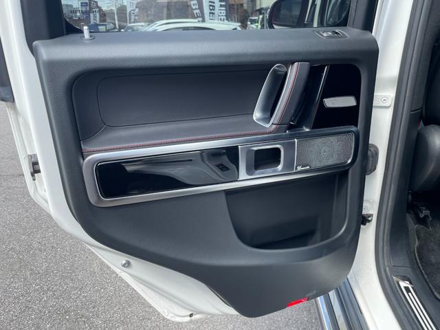 Ｇクラス Ｇ３５０ｄ　ＡＭＧライン　ラグジュアリーＰＫＧ　アダプティブダンピングシステム　サンルーフ　ブルメスター　ＡＣＣ　ナビ　フルセグＴＶ　全方位カメラ　パークトロニック　レーンキープアシスト　ブラインドスポット　黒レザーシート（32枚目）