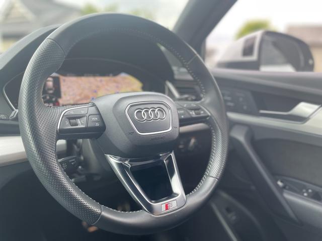 Ｑ５ ４０ＴＤＩクワトロ　スポーツ　マトリクスＬＥＤ　バーチャルコックピット　ＡＣＣ　アンビエントライト　Ａｕｄｉプレセンス・サイドアシスト・レーンアシスト　Ｓライン　ハーフレザー　　シートヒーター　パワーシート　ナビ　フルセグ　全方位（9枚目）
