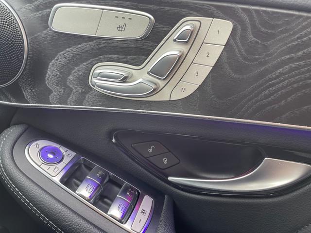 ＧＬＣ ＧＬＣ２２０ｄ　４マチック　ＡＭＧライン　スライディングサンルーフ　エアサス　ワイヤレスチャージ　キーレスゴー　ＡＣＣ　ナビ　全方位カメラ　フルセグＴＶ　ハーフレザー　パワーシート　全席シートヒーター　パワーテールゲート　ＬＥＤヘッドライト（11枚目）