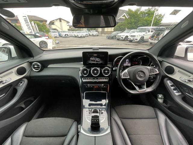 ＧＬＣ ＧＬＣ２２０ｄ　４マチックスポーツ　パナメリカーナグリル　純正グリル積込　ハーフレザー　全席シートヒーター　パワーシート　ナビ　全方位カメラ　フルセグ　アンビエントライト　ヘッドアップディスプレイ　パワーテールゲート　ブラインドスポット（7枚目）