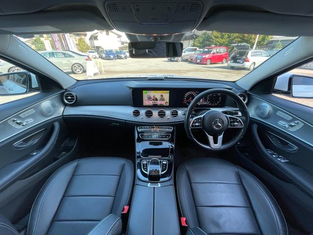 Ｅクラスステーションワゴン Ｅ２２０ｄ　ステーションワゴン　アバンギャルド　エクスクルーシブＰＫＧ　スライディングサンルーフ　レーダーセーフティＰＫＧ　エアバランスＰＫＧ　ヘッドアップディスプレイ　Ｂｕｒｍｅｓｔｅｒサウンド　黒革シート　全席シートヒーター　アンビエント（8枚目）