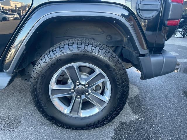 ジープ・ラングラーアンリミテッド サハラ　ナビ　フルセグＴＶ　Ｆ／Ｓ／Ｒカメラ　Ａｐｐｌｅｃａｒｐｌａｙ　ＥＴＣ　ドライブレコーダー　ＬＥＤヘッドライト　ＡＣＣ　パークセンサー　ブラインドスポット（35枚目）