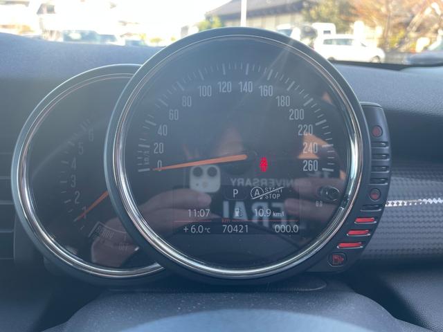 ＭＩＮＩ クーパー　ナビ　ＬＥＤヘッドライト　ＥＴＣ　キーレスキー　ＭＴモード（10枚目）