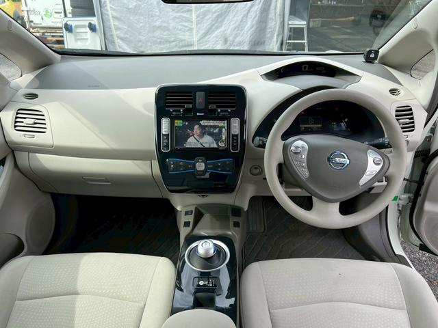 リーフ Ｇ　ＥＴＣ　ＴＶ　クリアランスソナー　オートクルーズコントロール　アルミホイール　ＬＥＤヘッドランプ　スマートキー　ＣＶＴ　盗難防止システム　衝突安全ボディ　ＡＢＳ　ＥＳＣ　エアコン（2枚目）
