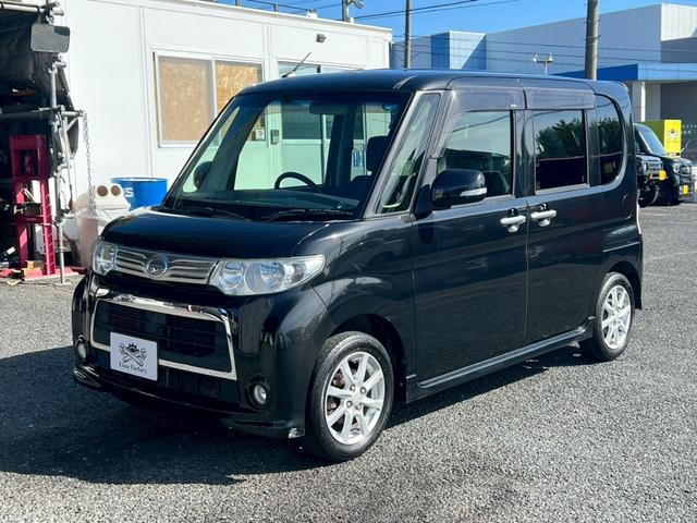 タント カスタムＸスペシャル　ＥＴＣ　電動スライドドア　ＴＶ　ＨＩＤ　スマートキー　アイドリングストップ　ベンチシート　ＣＶＴ　盗難防止システム　ＡＢＳ　アルミホイール　衝突安全ボディ　エアコン　パワーステアリング（12枚目）