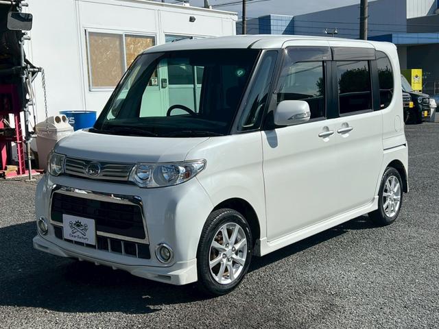 タント カスタムＬ　ＥＴＣ　スライドドア　ナビ　ＨＩＤ　スマートキー　ベンチシート　ＣＶＴ　盗難防止システム　ＡＢＳ　アルミホイール　衝突安全ボディ　エアコン　パワーステアリング（10枚目）
