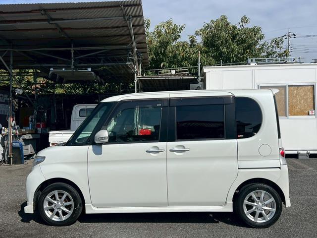 タント カスタムＬ　ＥＴＣ　スライドドア　ナビ　ＨＩＤ　スマートキー　ベンチシート　ＣＶＴ　盗難防止システム　ＡＢＳ　アルミホイール　衝突安全ボディ　エアコン　パワーステアリング（13枚目）