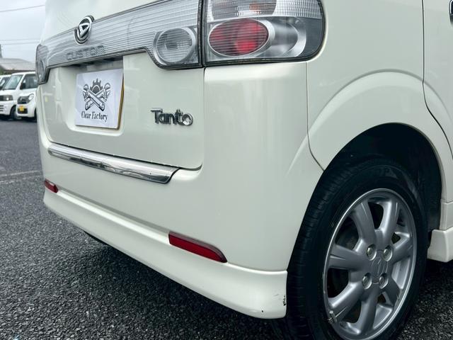 タント カスタムＸ　ＨＩＤ　キーレスエントリー　電動格納ミラー　ベンチシート　ＡＴ　盗難防止システム　ＡＢＳ　アルミホイール　衝突安全ボディ　エアコン　パワーステアリング　パワーウィンドウ　運転席エアバッグ（26枚目）