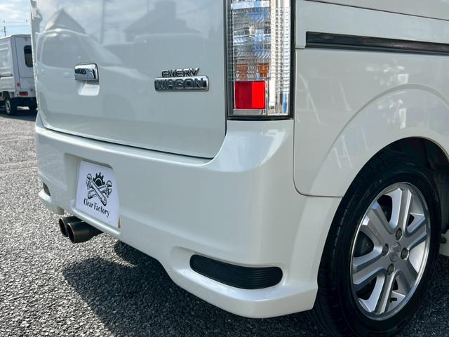 エブリイワゴン PZターボスペシャル ターボ ETC 両側電動スライドドア 車高調 社外マフラー キーレス(26枚目)