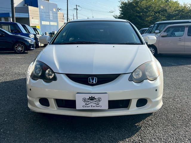 インテグラ ｉＳ　ＭＴ　社外マフラー　社外ステアリング　ダウンサス（8枚目）