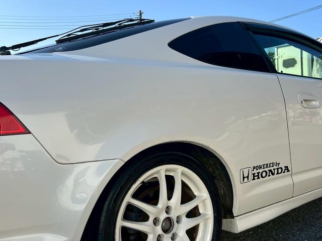 インテグラ ｉＳ　ＭＴ　社外マフラー　社外ステアリング　ダウンサス（23枚目）