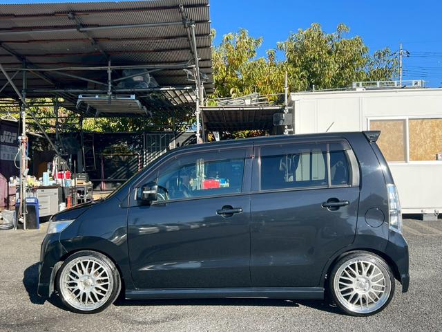 ワゴンＲスティングレー Ｔ　ターボ　ダウンサス　社外１７インチＡＷ　ＥＴＣ　スマートキー（14枚目）