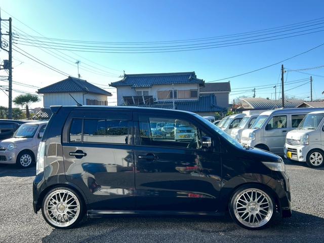 ワゴンＲスティングレー Ｔ　ターボ　ダウンサス　社外１７インチＡＷ　ＥＴＣ　スマートキー（15枚目）