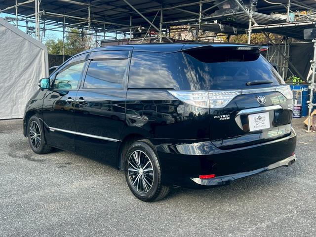 エスティマハイブリッド X 4WD ETC 両側スライド・片側電動 フリップダウンモニター フルセグ Bluetooth バックカメラ スマートキー(14枚目)