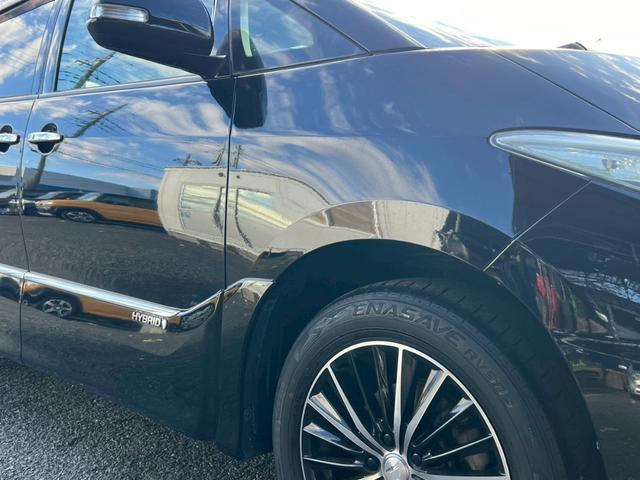 エスティマハイブリッド X 4WD ETC 両側スライド・片側電動 フリップダウンモニター フルセグ Bluetooth バックカメラ スマートキー(23枚目)