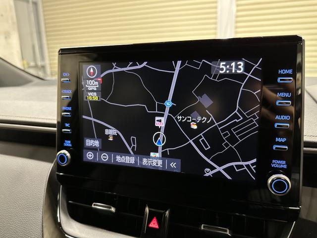 カローラツーリング ハイブリッド　ダブルバイビー　１年保証　ツートーン　シートヒーター　ステアリングヒーター　ブラインドスポットモニター　ハーフレザー　純正ナビ　セーフティセンス　前後ドライブレコーダー（18枚目）