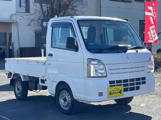 キャリイトラック ＫＣエアコン・パワステ　保証付・ＴＶナビ付・記録簿あり・車検整備付・新規キッチンカーＢＯＸ（2枚目）