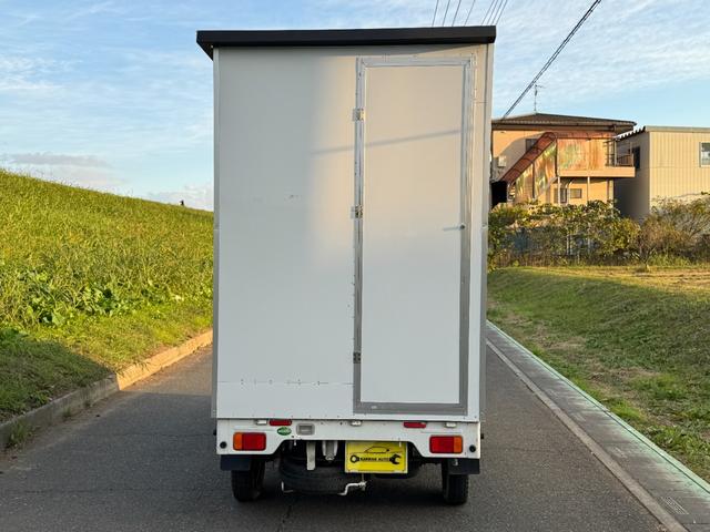 キャリイトラック ＫＣエアコン・パワステ　保証付・ＴＶナビ付・記録簿あり・車検整備付・新規キッチンカーＢＯＸ（20枚目）