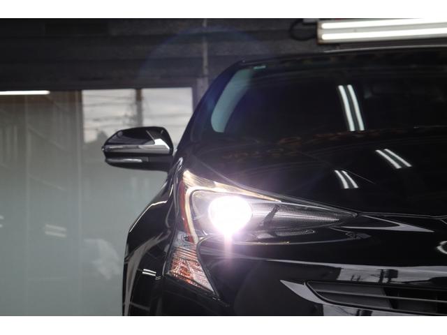 プリウス Ｓツーリングセレクション　モデリスタエアロ（Ｆ・Ｓ・Ｒ）・黒革シート・フロントシートヒーター・アルパイン９インチナビ・Ｂカメラ・ＨＤＭＩ・前後ミラー型ドラレコ・レーダークルーズコントロール・ドライブサポートイルミ・フットイルミ（59枚目）