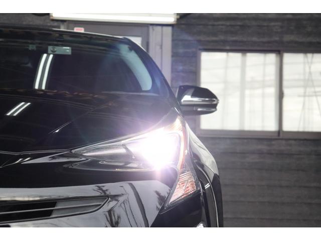 プリウス Ｓツーリングセレクション　モデリスタエアロ（Ｆ・Ｓ・Ｒ）・黒革シート・フロントシートヒーター・アルパイン９インチナビ・Ｂカメラ・ＨＤＭＩ・前後ミラー型ドラレコ・レーダークルーズコントロール・ドライブサポートイルミ・フットイルミ（60枚目）