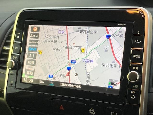 セレナ ハイウェイスター 純正SDナビ(CD/DVD/AM/FM/BT)衝突軽減システム、両側パワースライドドア、フリップダウンモニター、全方位カメラ、フルセグTV、前方向ドライブレコーダー、エンジンスタートボタン、ETC(2枚目)