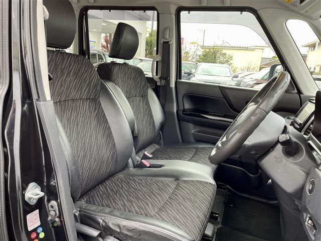 スペーシアカスタム ＸＳリミテッド　社外ＳＤナビ（ＣＤ／ＤＶＤ／ＢＴ／ＡＭ／ＦＭ）／フルセグＴＶ／両側パワースライドドア／衝突軽減システム／ハーフレザーシート／シートヒーター／プッシュスタートボタン／スマートキー／ＥＴＣ（23枚目）