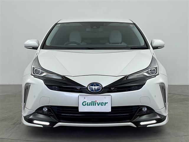 プリウス Ａプレミアム　ツーリングセレクション　Ｔｏｙｏｔａ　Ｓａｆｅｔｙ　Ｓｅｎｓｅ　純正９型ナビ　Ｂｌｕｅｔｏｏｔｈ　ＤＶＤ　ＴＲＤエアロ　Ｆ，Ｓ，Ｒ　本革シート　前席エアシート　　レーダークルーズコントロール　　社外１７インチアルミホイール（30枚目）